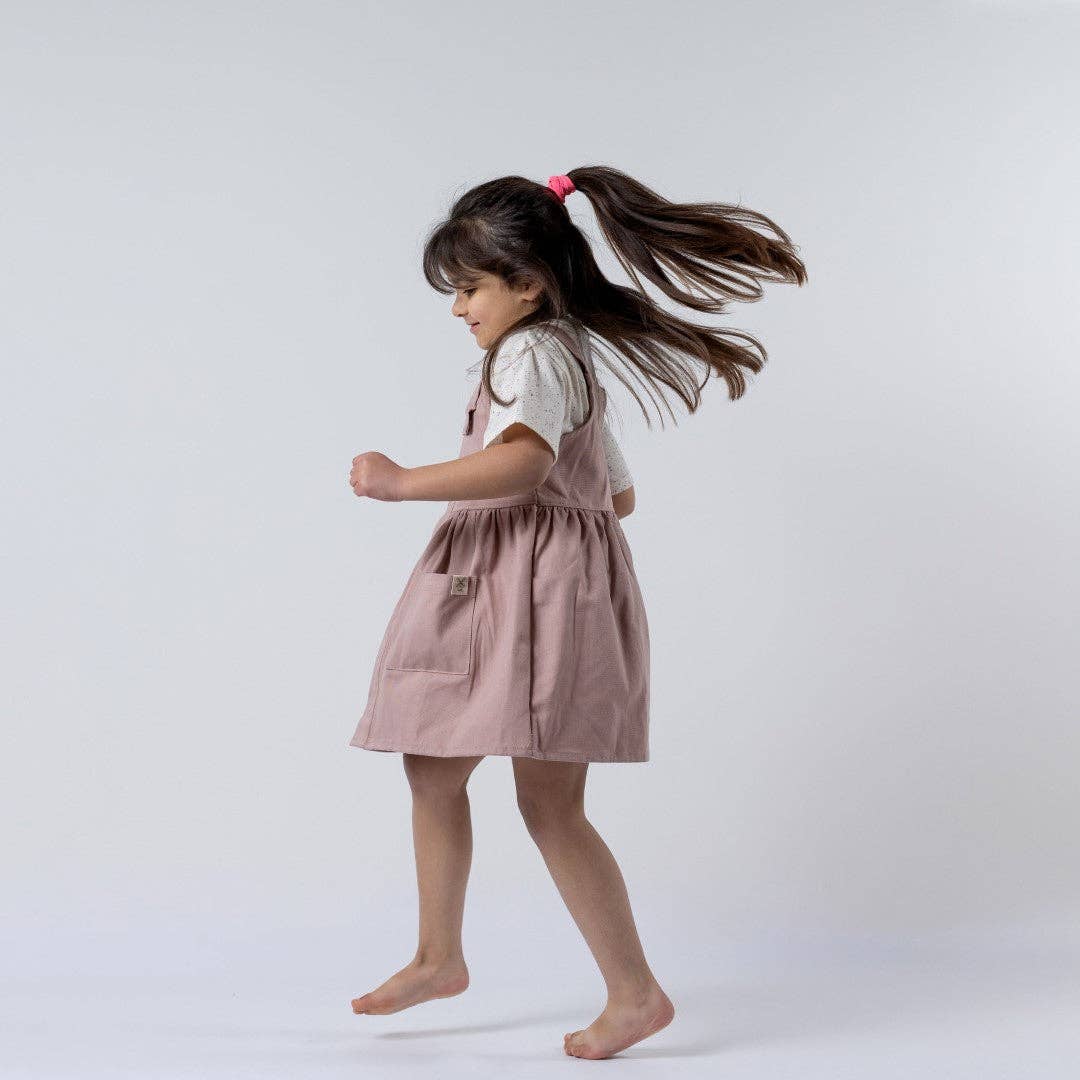 Organic Cotton Pleated Dress (2–3 Years) – Aneby | Cotton Baby