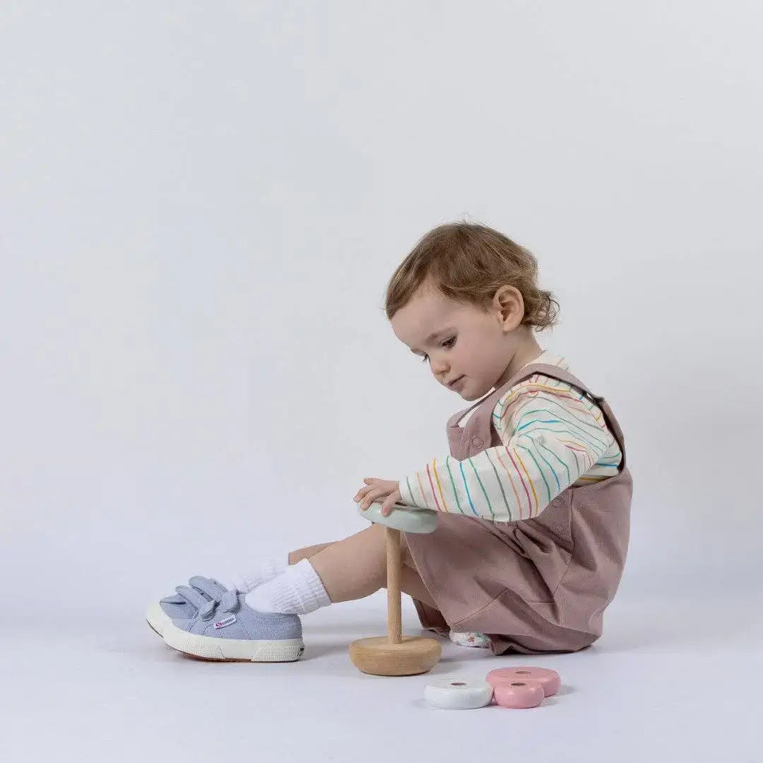 Organic Cotton Girls Dungaree (2-3 years) - Aneby | Cotton Baby