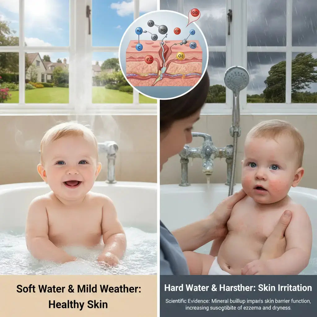 showing 2 baby kin conditions from dfferent weather conditions