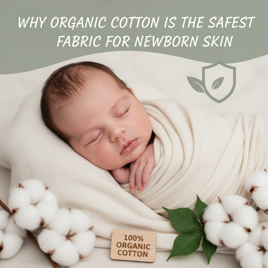 Why Organic Cotton Is the Safest Choice for Newborn Skin