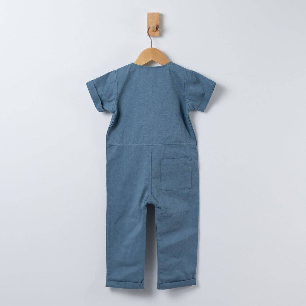 Cotton Short Sleeve Jumpsuit (2-3 years) -Aneby | Cotton Baby