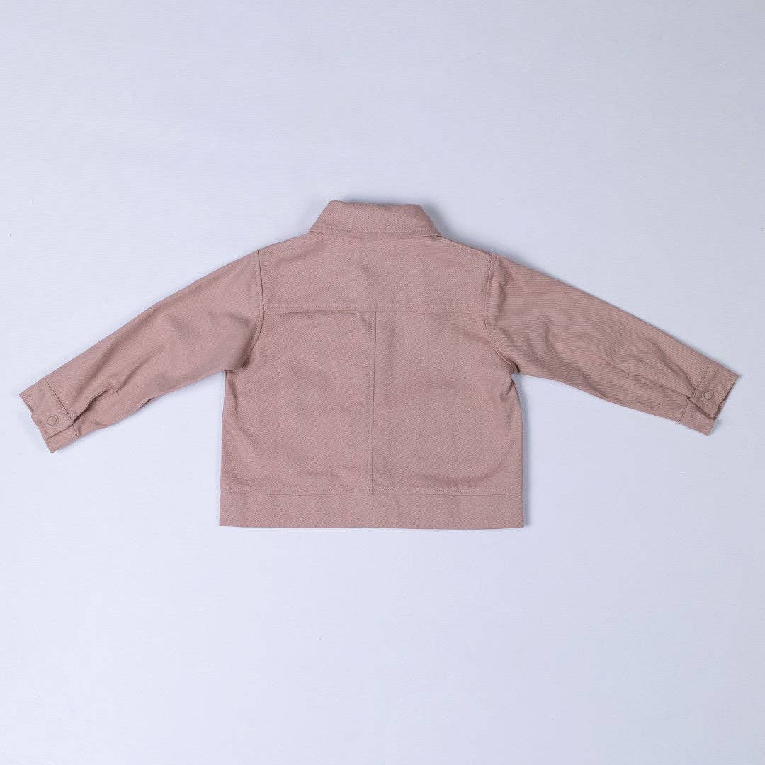 Organic Cotton Kids Shacket (2–3 Years) – Aneby | Cotton Baby