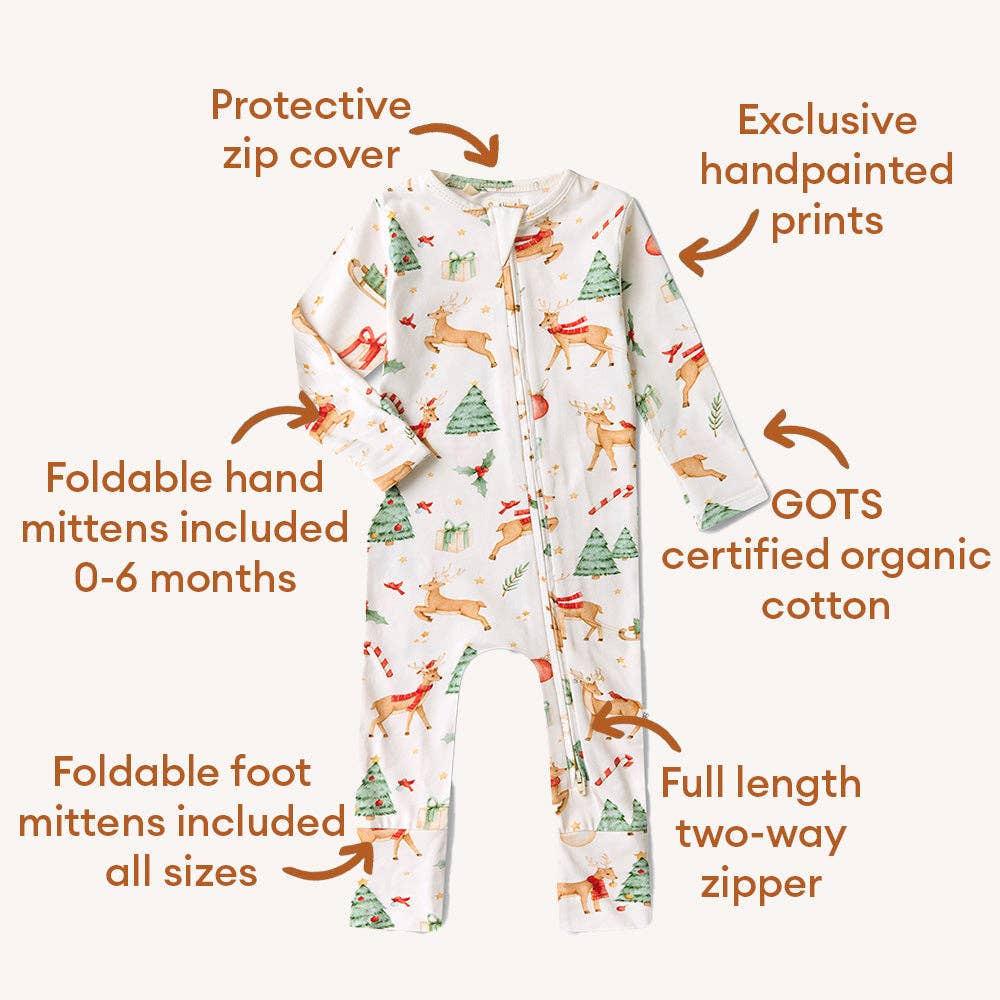 Organic Snugglesuit Convertible Romper