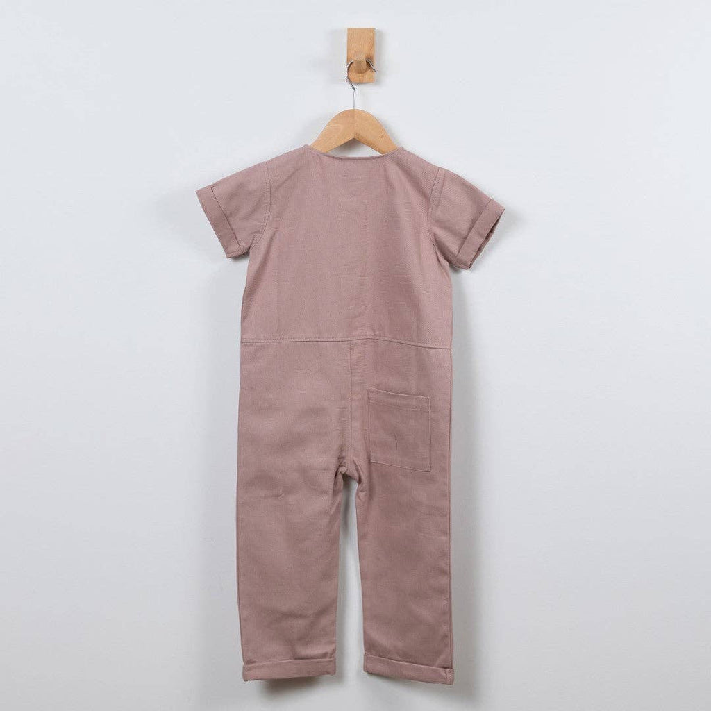 Cotton Short Sleeve Jumpsuit (2-3 years) -Aneby | Cotton Baby