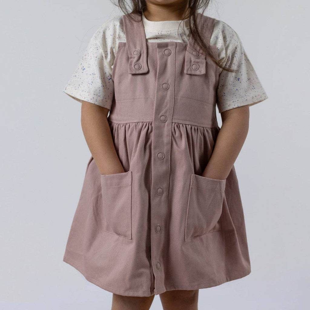 Organic Cotton Pleated Dress (2–3 Years) – Aneby | Cotton Baby