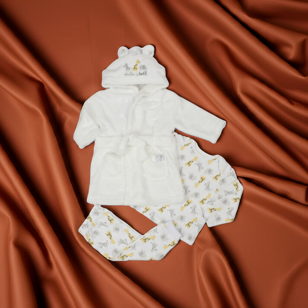 Baby Hello World Plush 3PC Set 3-24 Months