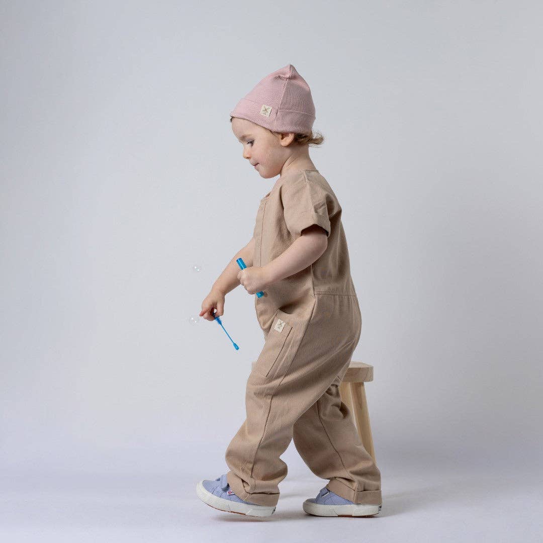 Cotton Short Sleeve Jumpsuit (2-3 years) -Aneby | Cotton Baby